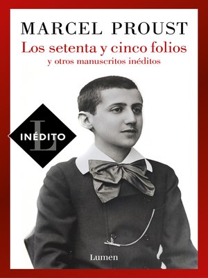 cover image of Los setenta y cinco folios y otros manuscritos inéditos